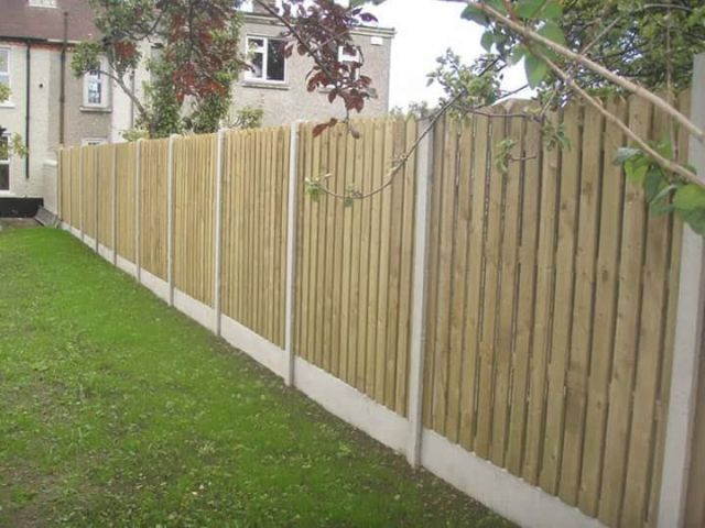 Wooden Garden Fence Waterford