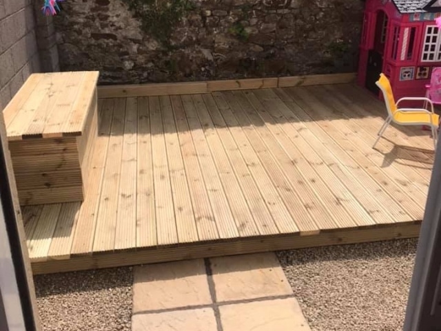 Wooden Decking and Patio Cork
